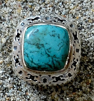 Anello Argento e Turchese