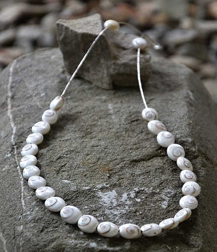 Collana in Argento e Occhio di Santa Lucia