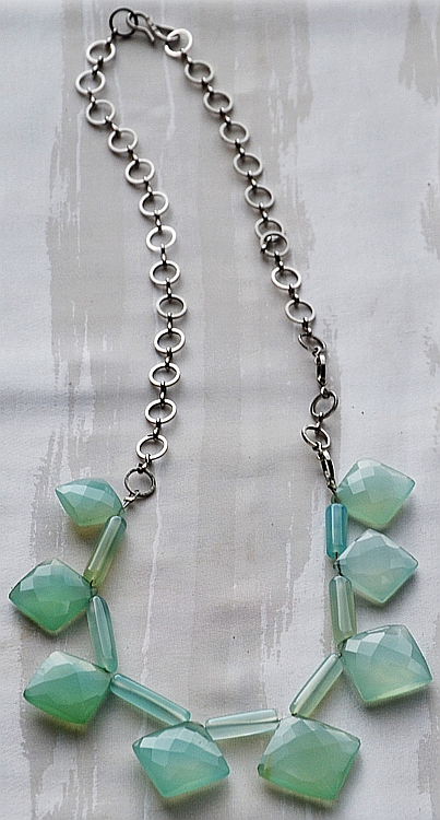 Collana in Argento e Opale delle Ande