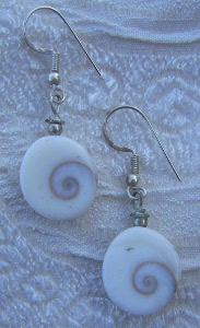 Orecchini in Argento e Occhio di Santa Lucia (Shiva Eye)